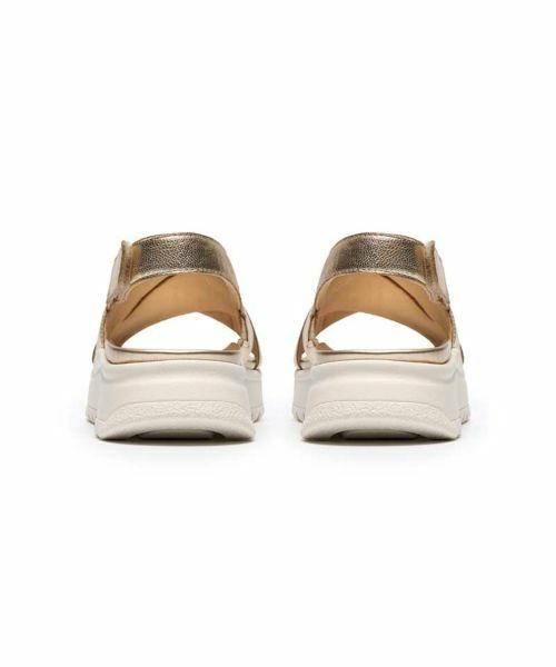 Clarks / クラークス サンダル | Clarks 068K ダッシュライトウィッシュ ゴールド サンダル | 詳細4