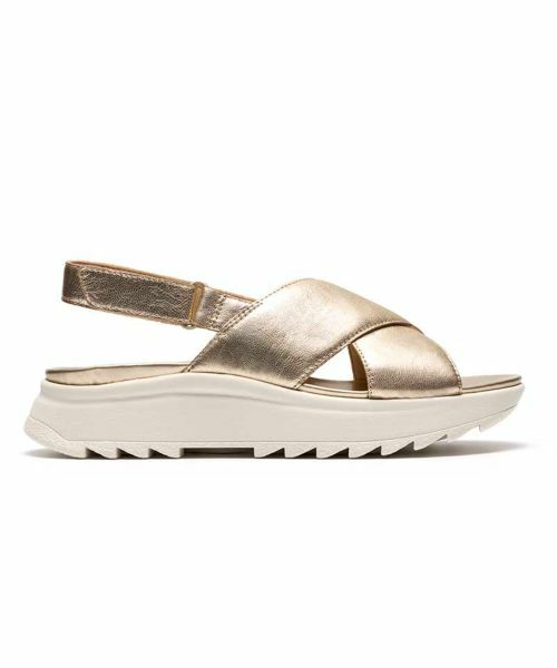 Clarks / クラークス サンダル | Clarks 068K ダッシュライトウィッシュ ゴールド サンダル（ゴールド）