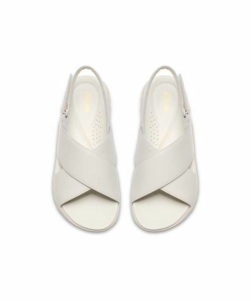 Clarks / クラークス サンダル | Clarks 068K ダッシュライトウィッシュ ホワイト サンダル | 詳細2