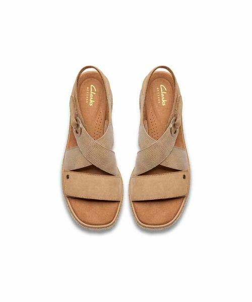 Clarks / クラークス サンダル | Clarks 069K Kidiki Sun キディキサン ベージュ サンダル | 詳細2