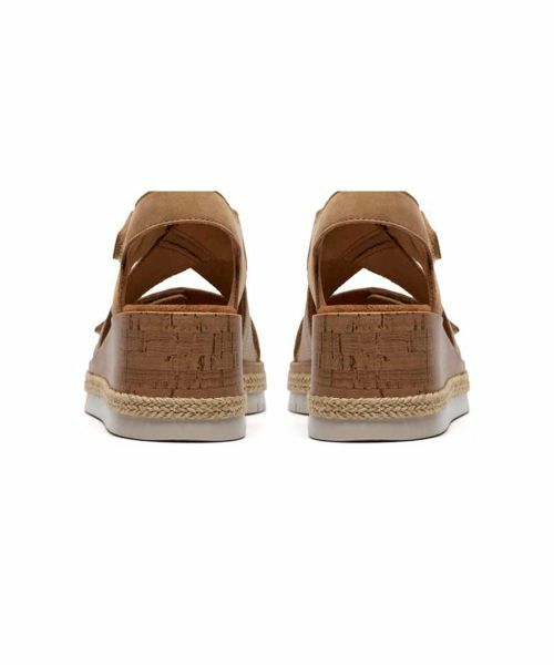 Clarks / クラークス サンダル | Clarks 069K Kidiki Sun キディキサン ベージュ サンダル | 詳細4