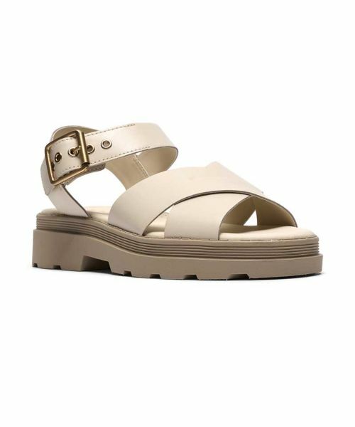 Clarks / クラークス サンダル | Clarks 070K Orinoco3 Cross オリノコ3クロス クリーム サンダル | 詳細1