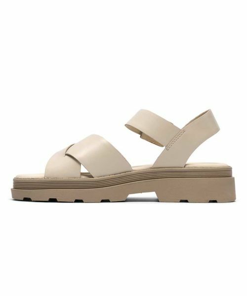 Clarks / クラークス サンダル | Clarks 070K Orinoco3 Cross オリノコ3クロス クリーム サンダル | 詳細3