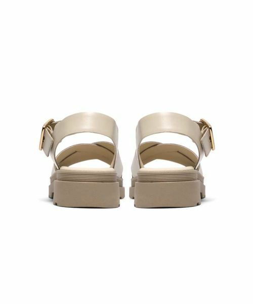 Clarks / クラークス サンダル | Clarks 070K Orinoco3 Cross オリノコ3クロス クリーム サンダル | 詳細4