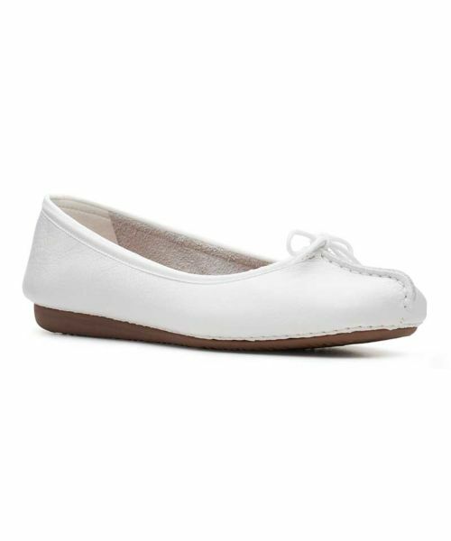 Clarks / クラークス フラットシューズ | Clarks 213F Freckle Ice フレックルアイス ホワイト フラットシューズ | 詳細1