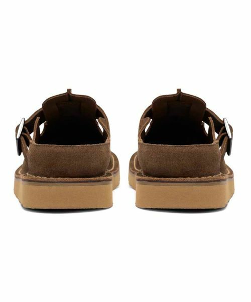 Clarks / クラークス ビジネス・ドレスシューズ | Clarks 793J ソールズベリーミュール カーキ カジュアルシューズ | 詳細4