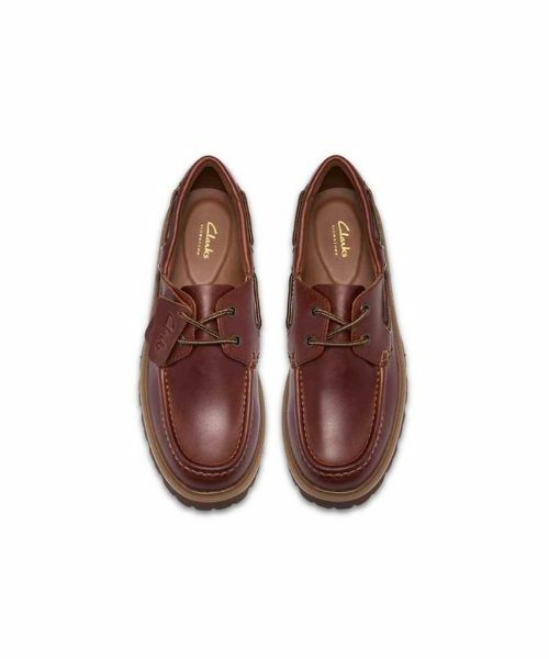 Clarks / クラークス ビジネス・ドレスシューズ | Clarks 880J セイヒルボート ブラウン カジュアルシューズ | 詳細2