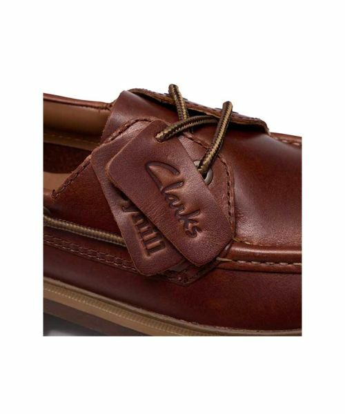 Clarks / クラークス ビジネス・ドレスシューズ | Clarks 880J セイヒルボート ブラウン カジュアルシューズ | 詳細6