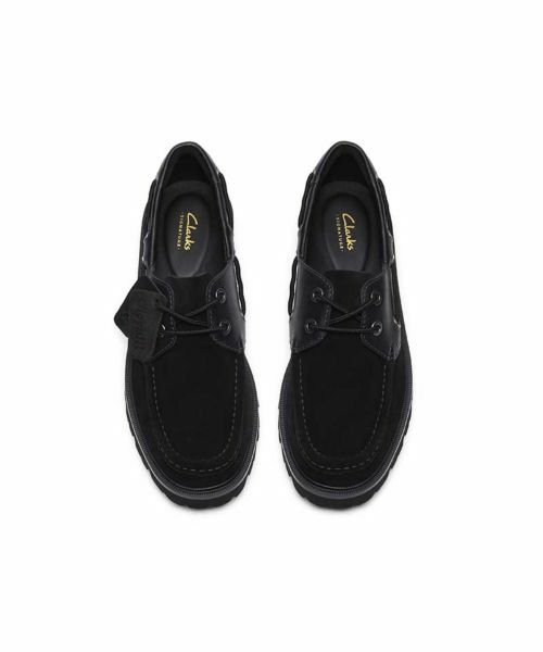 Clarks / クラークス ビジネス・ドレスシューズ | Clarks 880J セイヒルボート ブラック カジュアルシューズ | 詳細2