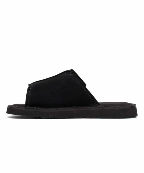 Clarks / クラークス サンダル | Clarks 890J Solsbury Slide ソールズベリースライド ブラック サンダル | 詳細3