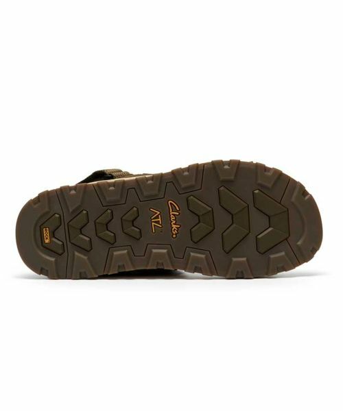 Clarks / クラークス サンダル | Clarks 895J ATL Trek River ATLトレックリバー オリーブ サンダル | 詳細5