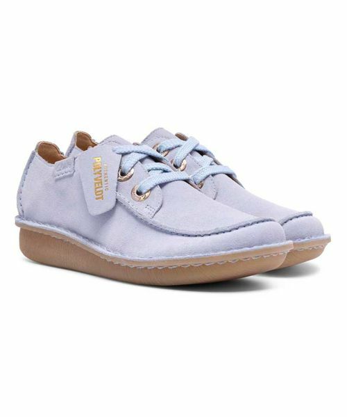 Clarks / クラークス フラットシューズ | Clarks 014D Funny Dream ファニードリーム ライトブルー カジュアルシューズ | 詳細1