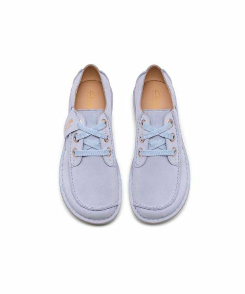 Clarks / クラークス フラットシューズ | Clarks 014D Funny Dream ファニードリーム ライトブルー カジュアルシューズ | 詳細2