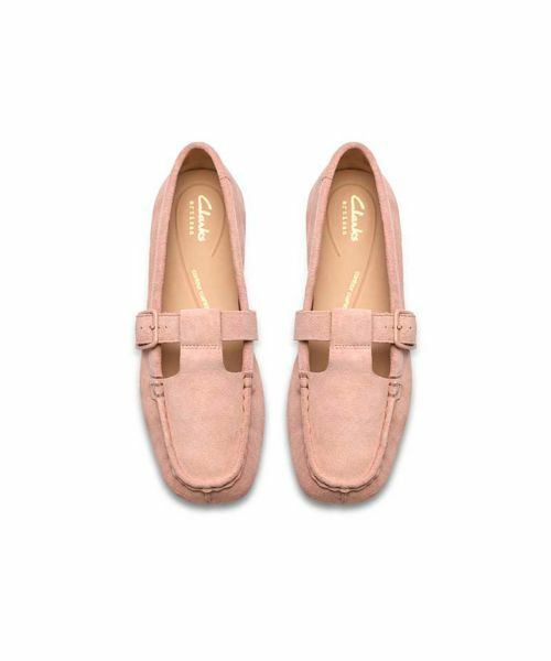 Clarks / クラークス フラットシューズ | Clarks 051K Freckle Tbar フレックルTバー ピンク カジュアルシューズ | 詳細2