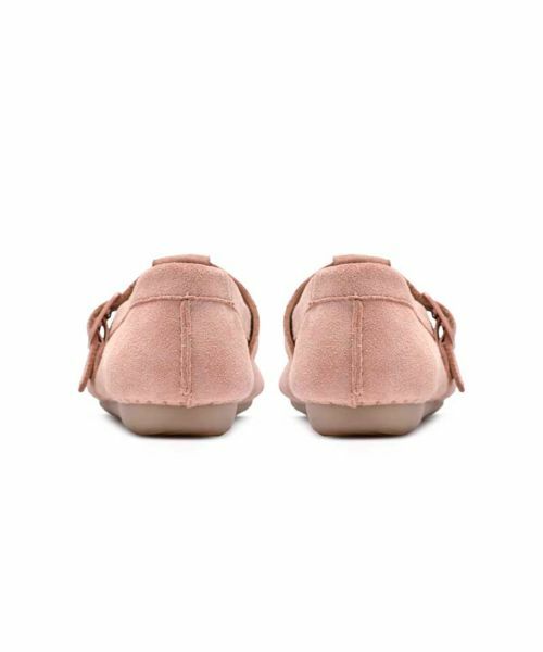 Clarks / クラークス フラットシューズ | Clarks 051K Freckle Tbar フレックルTバー ピンク カジュアルシューズ | 詳細4