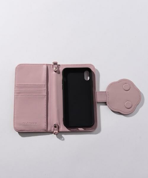 CLATHAS / クレイサス ショルダーバッグ | ペーシュ 手帳型スマホショルダー グレージュ3 | 詳細6