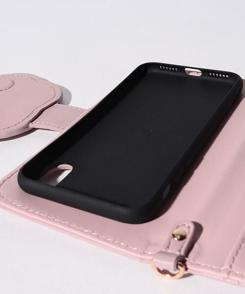 CLATHAS / クレイサス ショルダーバッグ | ペーシュ 手帳型スマホショルダー グレージュ3 | 詳細7