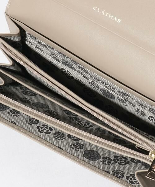 CLATHAS / クレイサス 財布・コインケース・マネークリップ | ブラン フラップ長財布 ホワイト | 詳細15