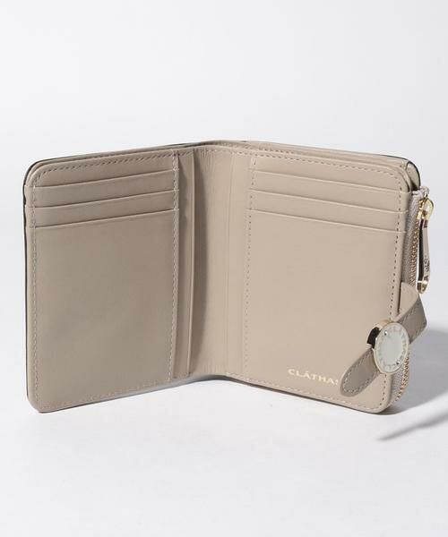 CLATHAS / クレイサス 財布・コインケース・マネークリップ | ブラン Lファスナー2つ折り財布 ホワイト | 詳細11