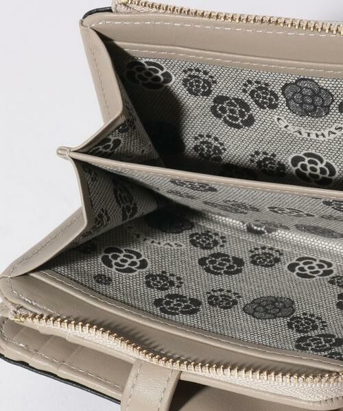 CLATHAS / クレイサス 財布・コインケース・マネークリップ | ブラン Lファスナー2つ折り財布 ホワイト | 詳細13