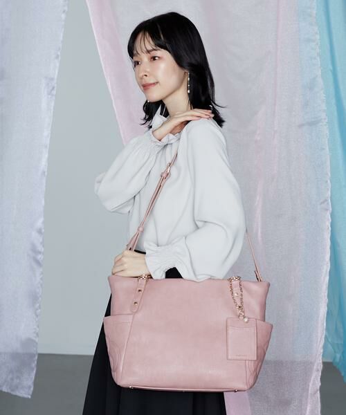 CLATHAS / クレイサス トートバッグ | プラクティ 2WAYトートバッグM グレージュ | 詳細4