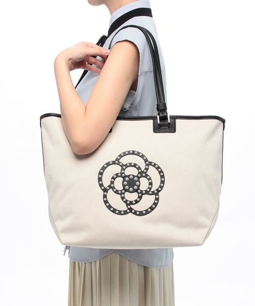 CLATHAS / クレイサス トートバッグ | パーリー ポーチ付トートバッグ大 オレンジ | 詳細17