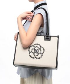 CLATHAS / クレイサス トートバッグ | パーリー ポーチ付A4トートバッグ オレンジ