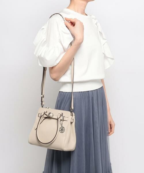 CLATHAS / クレイサス ハンドバッグ | オペラ 2wayスクエアバッグ アイボリー | 詳細12
