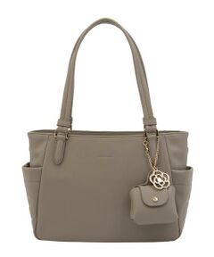 美品✨CLATHAS  ハンドバッグ  ショルダーバッグ カデナ 2way ロゴ CLATHAS クレイサスお花の形のショルダーバッグ