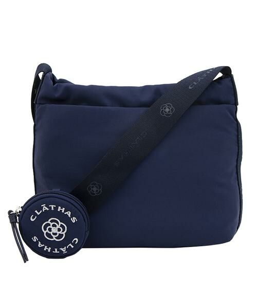 CLATHAS/クレイサス レザン ショルダーバッグ ネイビー F CLATHAS/クレイサス レザン ショルダーバッグ ネイビー F