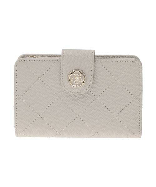 CLATHAS/クレイサス クレイサス CLATHAS ベール L字二つ折り財布 ライトグレー F CLATHAS/クレイサス クレイサス CLATHAS ベール L字二つ折り財布 ライトグレー F