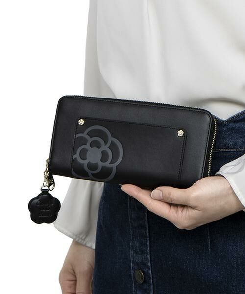 CLATHAS / クレイサス 財布・コインケース・マネークリップ | クレイサス CLATHAS カシス ラウンド長財布 | 詳細6