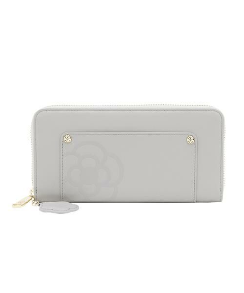 CLATHAS/クレイサス カシス ラウンド長財布 ライトグレー F CLATHAS/クレイサス カシス ラウンド長財布 ライトグレー F