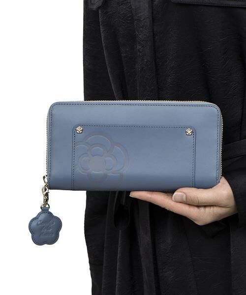 CLATHAS / クレイサス 財布・コインケース・マネークリップ | クレイサス CLATHAS カシス ラウンド長財布 | 詳細18