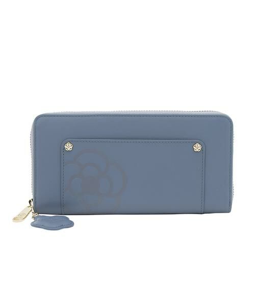 CLATHAS/クレイサス カシス ラウンド長財布 ブルー F CLATHAS/クレイサス カシス ラウンド長財布 ブルー F