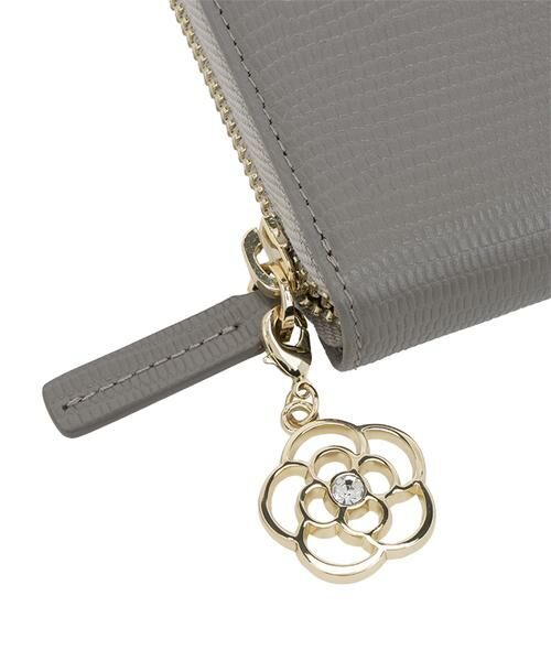 CLATHAS / クレイサス 財布・コインケース・マネークリップ | クレイサス CLATHAS ペーシュ ラウンド長財布 | 詳細4