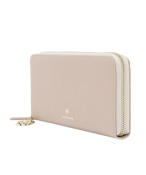 CLATHAS / クレイサス 財布・コインケース・マネークリップ | クレイサス CLATHAS ペーシュ ラウンド長財布 | 詳細8