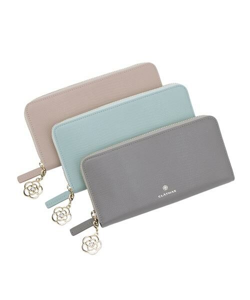 CLATHAS / クレイサス 財布・コインケース・マネークリップ | クレイサス CLATHAS ペーシュ ラウンド長財布 | 詳細13