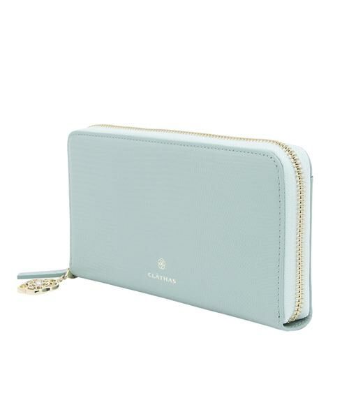 CLATHAS / クレイサス 財布・コインケース・マネークリップ | クレイサス CLATHAS ペーシュ ラウンド長財布 | 詳細15