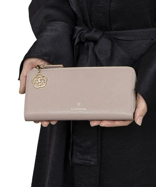 CLATHAS / クレイサス 財布・コインケース・マネークリップ | クレイサス CLATHAS ペーシュ Lファス長財布 | 詳細14