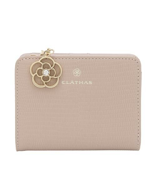 CLATHAS/クレイサス ペーシュ ミニ財布 ピンク F CLATHAS/クレイサス ペーシュ ミニ財布 ピンク F