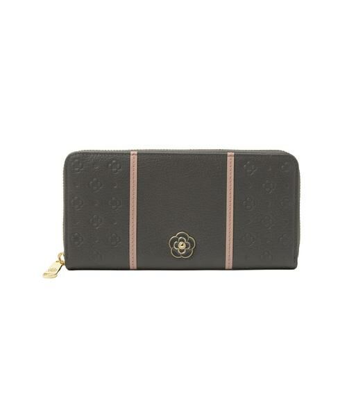 CLATHAS / クレイサス 財布・コインケース・マネークリップ | クレイサス CLATHAS ソフィア ラウンド長財布（グレー）