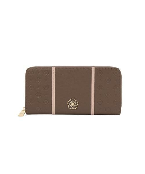 CLATHAS/クレイサス クレイサス CLATHAS ソフィア ラウンド長財布 ブラウン F