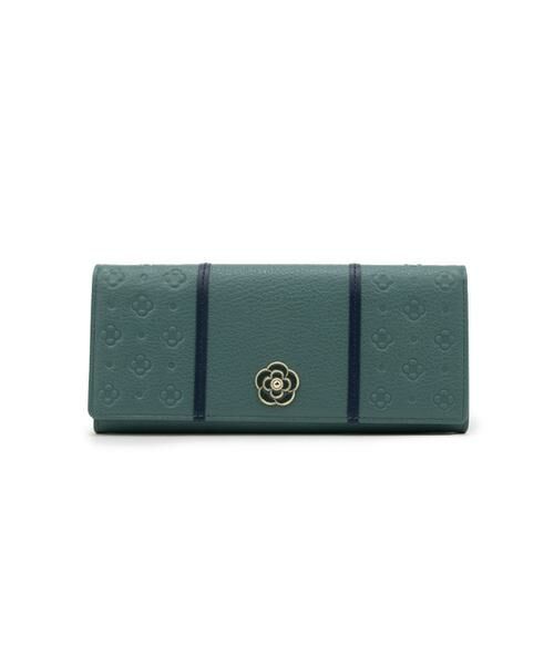 CLATHAS/クレイサス クレイサス CLATHAS ソフィア かぶせ長財布 グリーン F CLATHAS/クレイサス クレイサス CLATHAS ソフィア かぶせ長財布 グリーン F