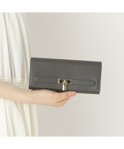 CLATHAS / クレイサス 財布・コインケース・マネークリップ | クレイサス CLATHAS イヴェット かぶせ長財布 | 詳細23