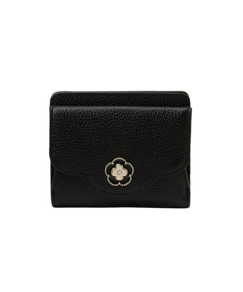 CLATHAS / クレイサス 財布・コインケース・マネークリップ | クレイサス CLATHAS ペルル 外ボックス二つ折り財布（ブラック）