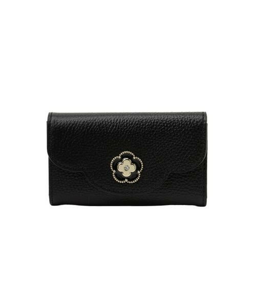 CLATHAS / クレイサス キーケース | クレイサス CLATHAS ペルル 三つ折りキーケース（ブラック）