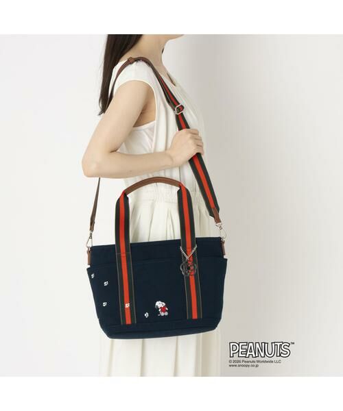 CLATHAS / クレイサス トートバッグ | クレイサス CLATHAS SNOOPYキャンバス 2wayトートバッグ（大） | 詳細25