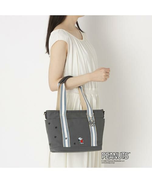 CLATHAS / クレイサス トートバッグ | クレイサス CLATHAS SNOOPYキャンバス 2wayトートバッグ（大） | 詳細29
