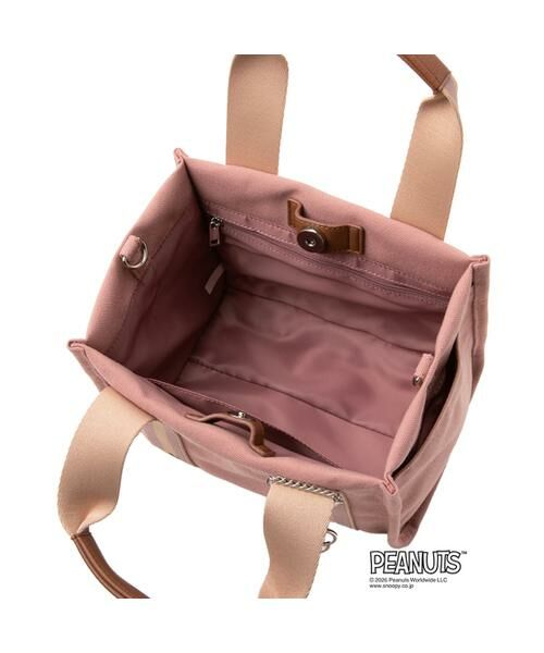 CLATHAS / クレイサス トートバッグ | クレイサス CLATHAS SNOOPYキャンバス 2wayトートバッグ（小） | 詳細12